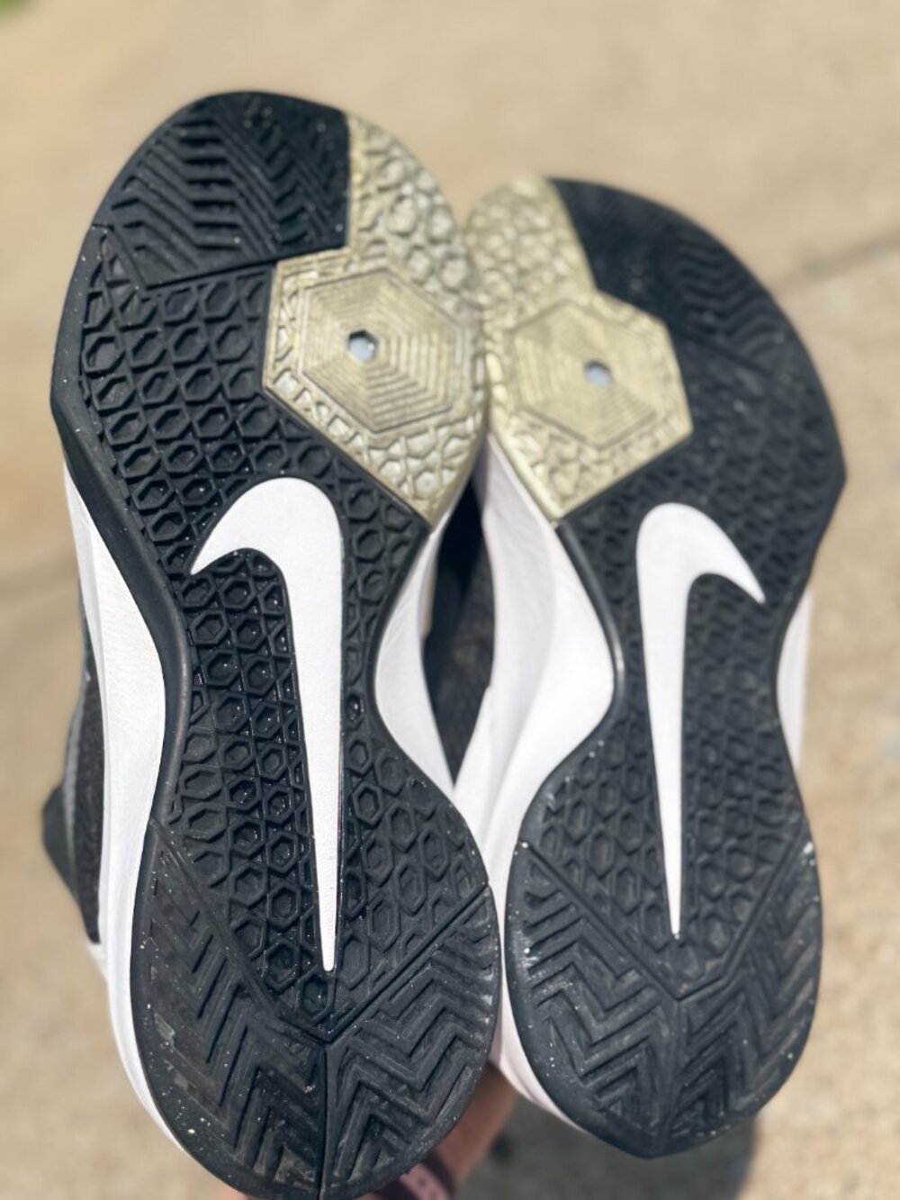 Nike Zoom Without A Doubt Mid Men 11 Y2K Hoop Streetwear Black White 4013 - Picture 7 of 9